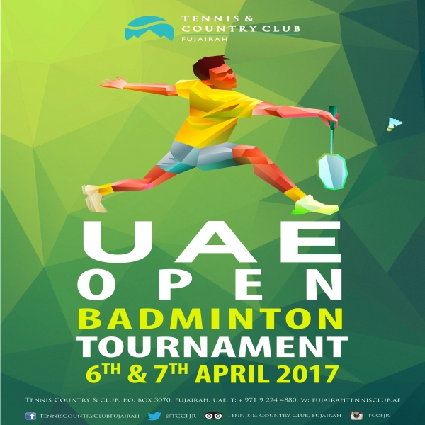 UAE open Badminton Tournament 